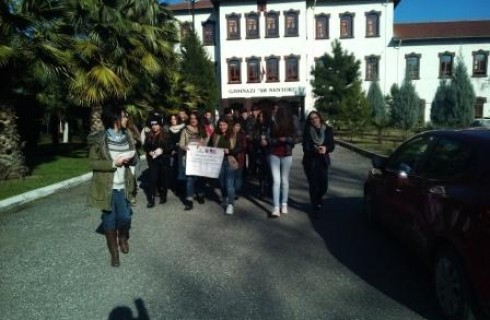 Fushate sensibilizimi e Akademise Rinore ne qytetin e Shkodres